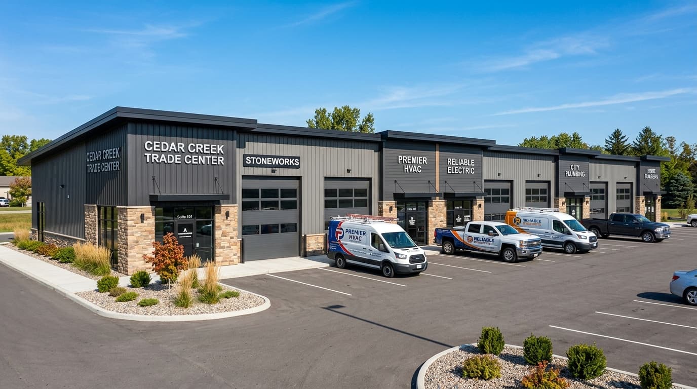Cedar Creek Trade Center — Contractor Flex & Drive-In Bays